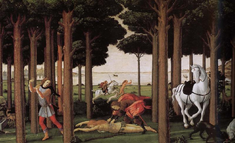 Sandro Botticelli Follow up sections of the story Norge oil painting art